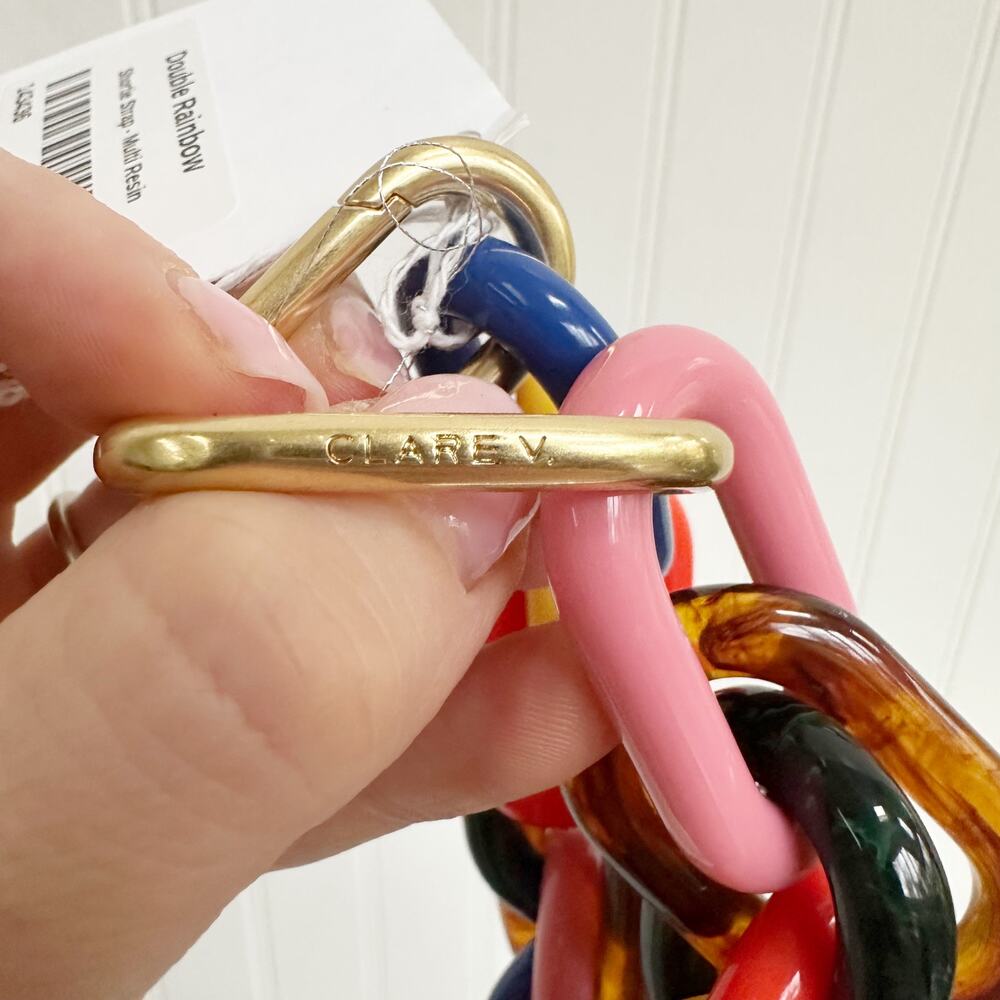 Clare V Multicolor Chain Strap - Picture 5 of 7